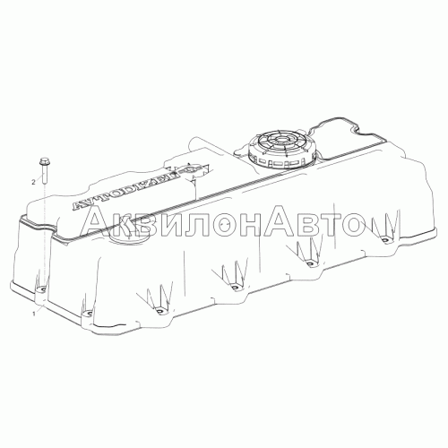 5340.1003250-10 Установка крышки головки цилиндров