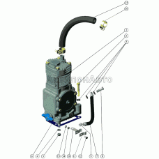 Установка пневмокомпрессора