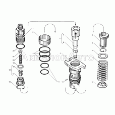 Секция топливного насоса высокого давления