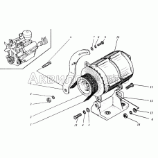 Установка генератора