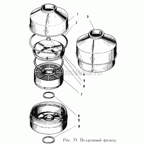 Воздушный фильтр Воздушный фильтр