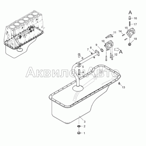 Картер масляный Картер масляный
