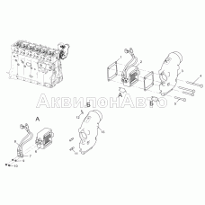 Тракт впускной (для двигателя ЯМЗ-536-10) 5343-30-111500-010