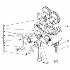 Установка механизма уравновешивания 41-23с1-3