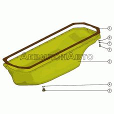Установка картера масляного