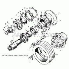 Привод вспомогательных агрегатов