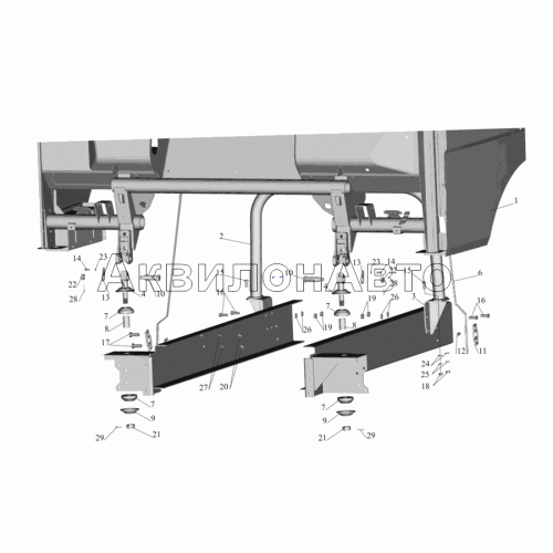 Установка кабины 437030-5000002