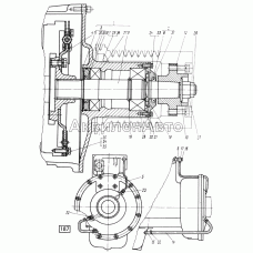 Установка вала съема мощности СМД-31, -31А, -31.01, 31Б.04