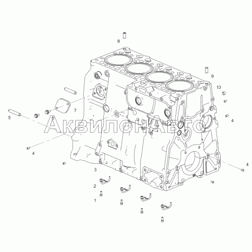 5340.1002010-10 Блок цилиндров