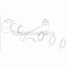 236-1007088-Б4 Коромысло клапана с осью в сборе