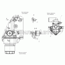 Установка датчиков (возможно применение в комплектации дизеля)