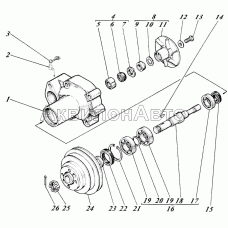 Насос водяной 442-13с3-2Г