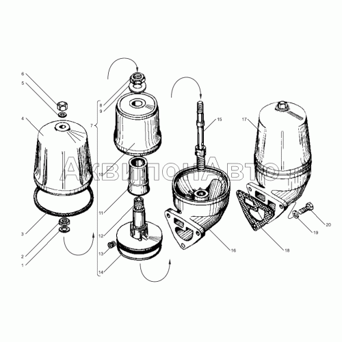 Маслоочиститель центробежный