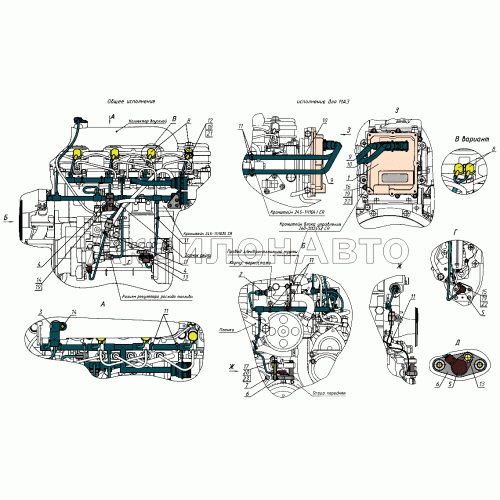 Электронный блок управления. Установка электрооборудования Электронный блок управления. Установка электрооборудования