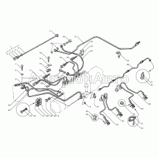 Трубопроводы топливные двигателей ЯМЗ-238БЕ, ЯМЗ-238ДЕ
