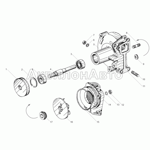 Насос водяной