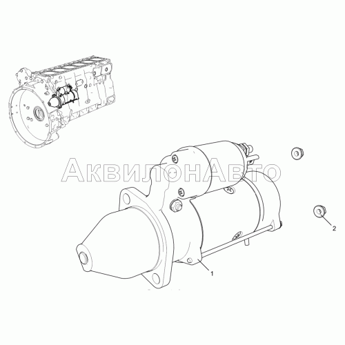 Стартер 5340-30-370800-010