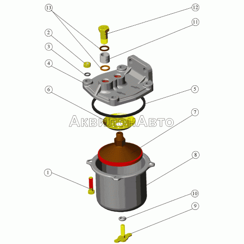 Фильтр топливный грубой очистки Фильтр топливный грубой очистки