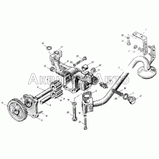 Приемник масляного насоса и масляный насос