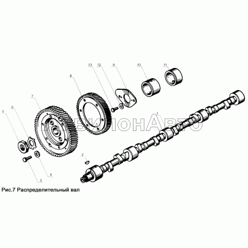 Распределительный вал