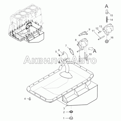 Картер масляный Картер масляный