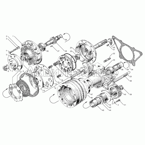 Привод вентилятора