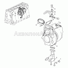 ТКР (для двигателей ЯМЗ-53602-10, ЯМЗ-53622-10, ЯМЗ-53642-10) 53602-30-111800-010
