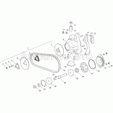 Насос  водяной (на ЯМЗ-236М2-4)