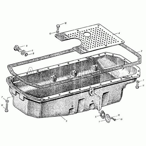 Масляный картер Масляный картер