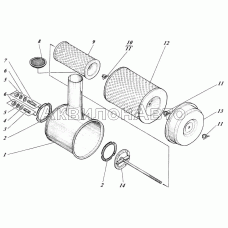 Воздухоочиститель 461-12с2-6