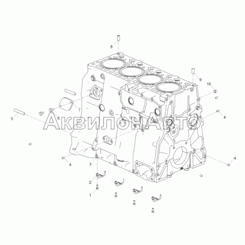 5340.1002010-10 Блок цилиндров