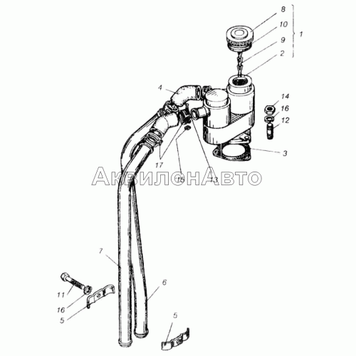 Вентиляция картера Вентиляция картера