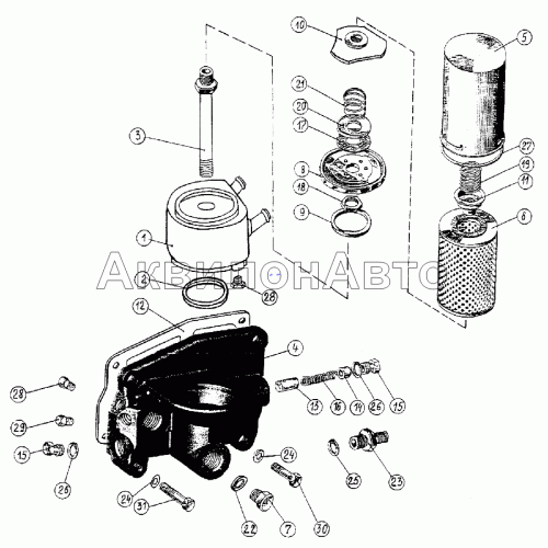 Приемник масляного насоса и масляный насос