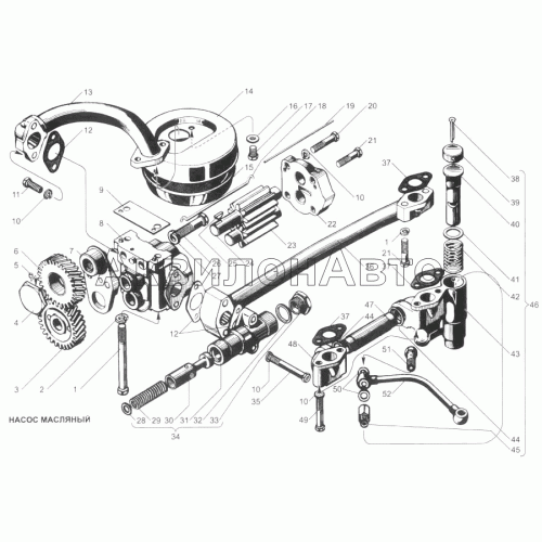Насос масляный