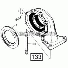 Корпус турбины СМД-31, -31А, -31.01, 31Б.04