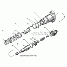 Секция V-образного ТНВД