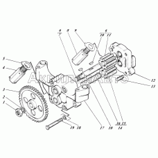 Насос масляный 442-09с2