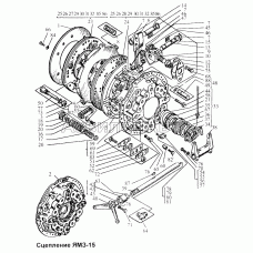 Сцепление ЯМЗ-15
