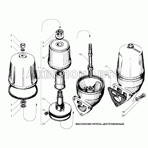 Маслоочиститель центробежный