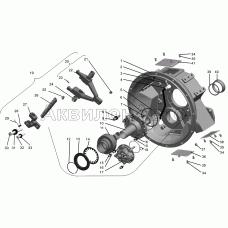 Картер коробки передач ТМЗ–14.180–30 и ТМЗ–14.180–50