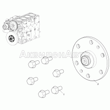 Привод вентилятора (для двигателя ЯМЗ-5341-10) 5342-30-130800-020