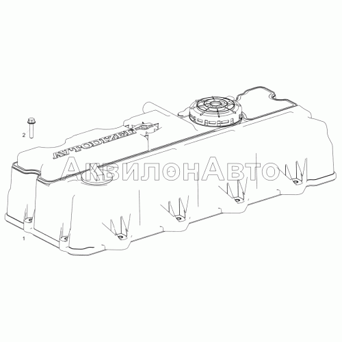 5340.1003250-10 Установка крышки головки цилиндров