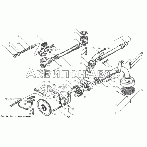Насос масляный