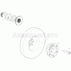 Гаситель коленчатого вала 536-30-100500-020