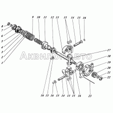 Валик регулятора 41-А17с9-1А