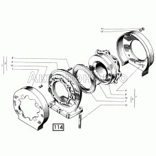 Турбокомпрессор ТКР11Н-10 СМД-14НГ,-14БН,-15Н,-19,-20