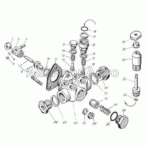Насос топливоподкачивающий ТНВД 175