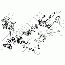 Насос  масляный (допускается замена на масляный насос 236-1011014-Г)