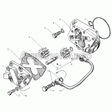 Насос масляный КП ЯМЗ-2381