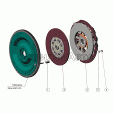 Установка муфты сцепления